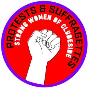 Portest and Suffragetts logo