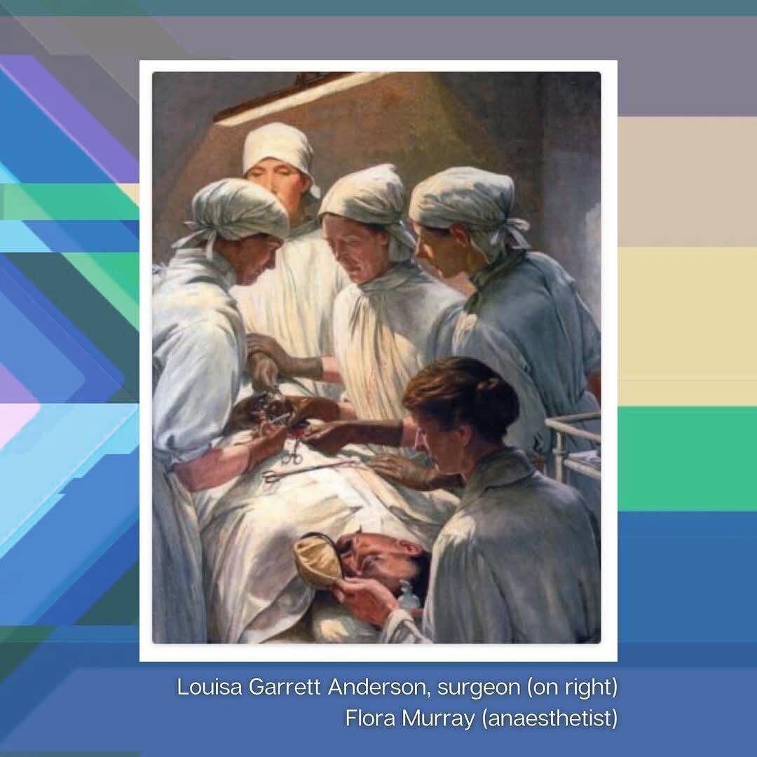 Doctors Flora Murray and Louisa Garrett Anderson.