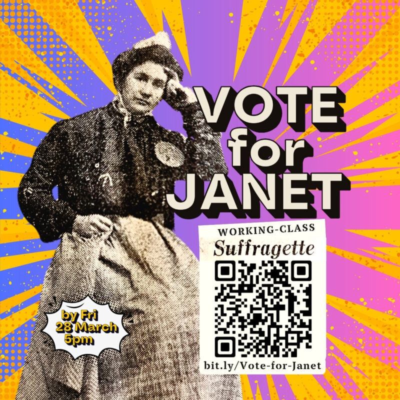 Vote for Janet McCallum High School