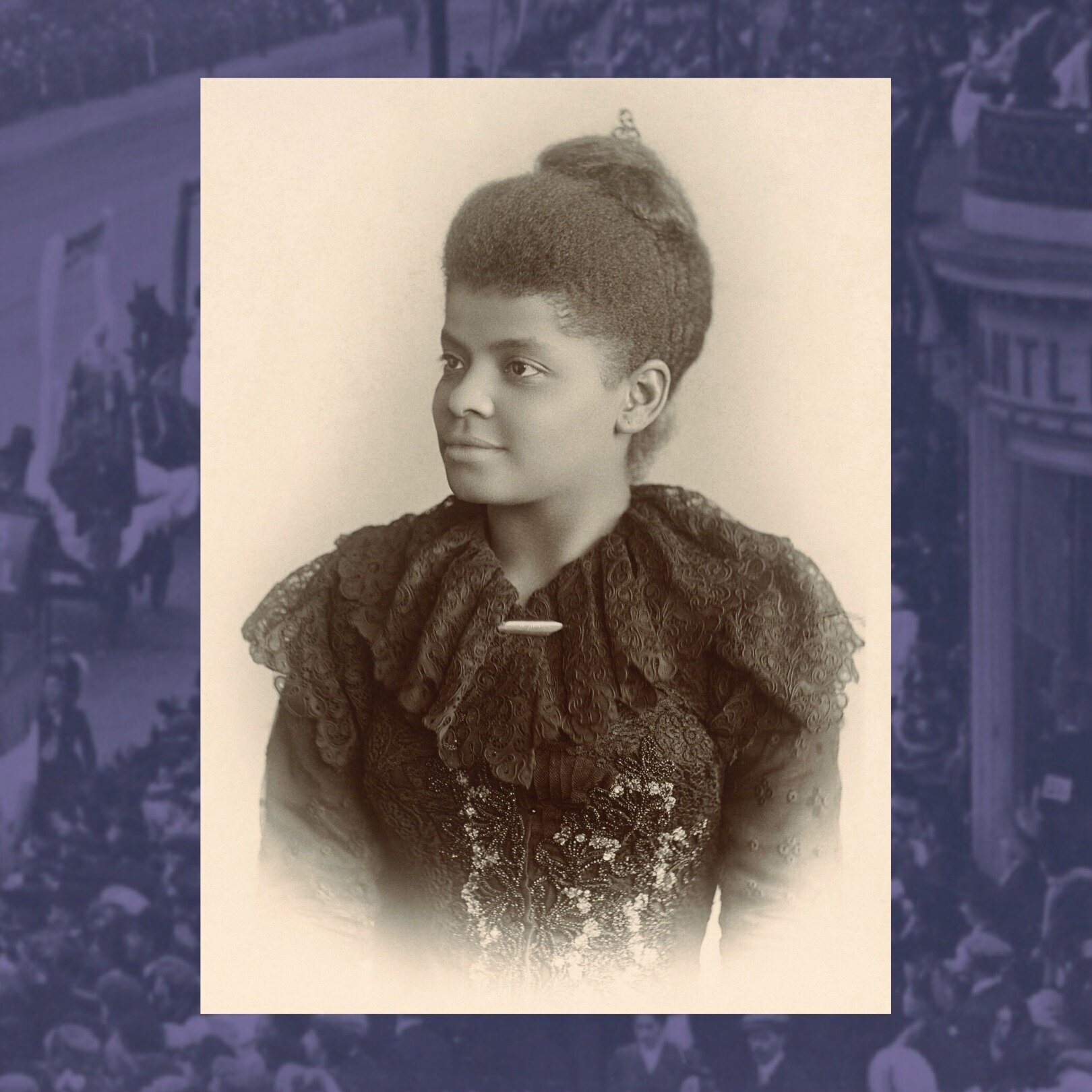 Ida B. Wells, journalist, educator and Civil Rights leader.