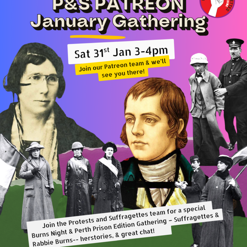 Suffragettes, Prisons and the Bard: Plans for 2026