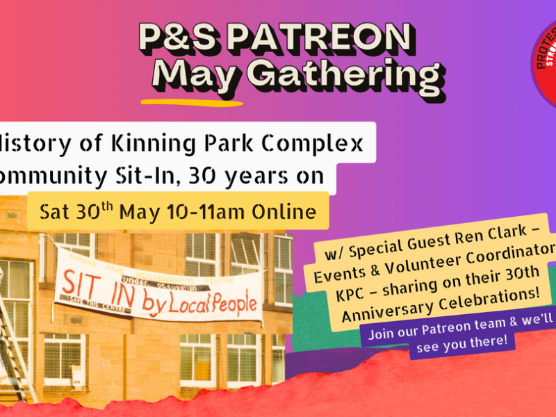 The Kinning Park Community Sit-in, 30 Years On