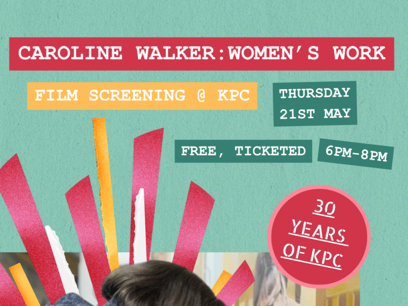 Women’s Work, a Community Sit-In and an Anti-Fascist MP